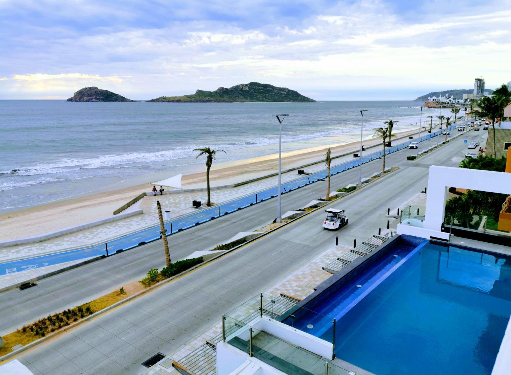 Coral Island Beach View Hotel Mazatlán Exterior foto