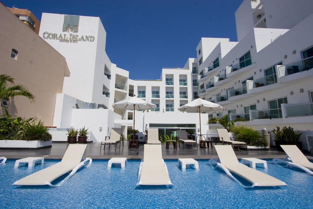 Coral Island Beach View Hotel Mazatlán Exterior foto