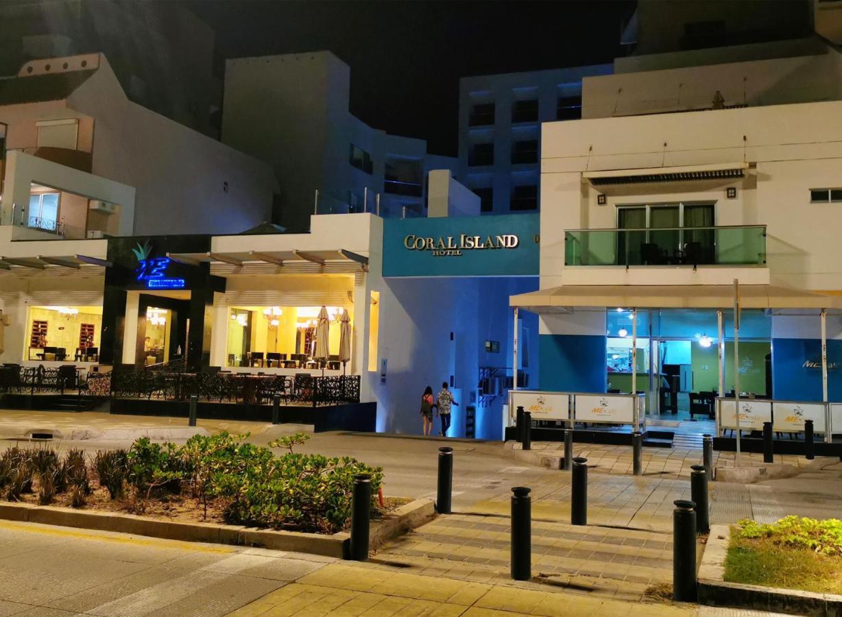 Coral Island Beach View Hotel Mazatlán Exterior foto