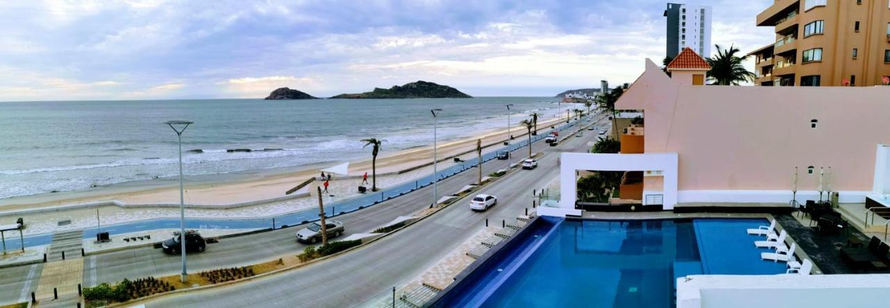 Coral Island Beach View Hotel Mazatlán Exterior foto