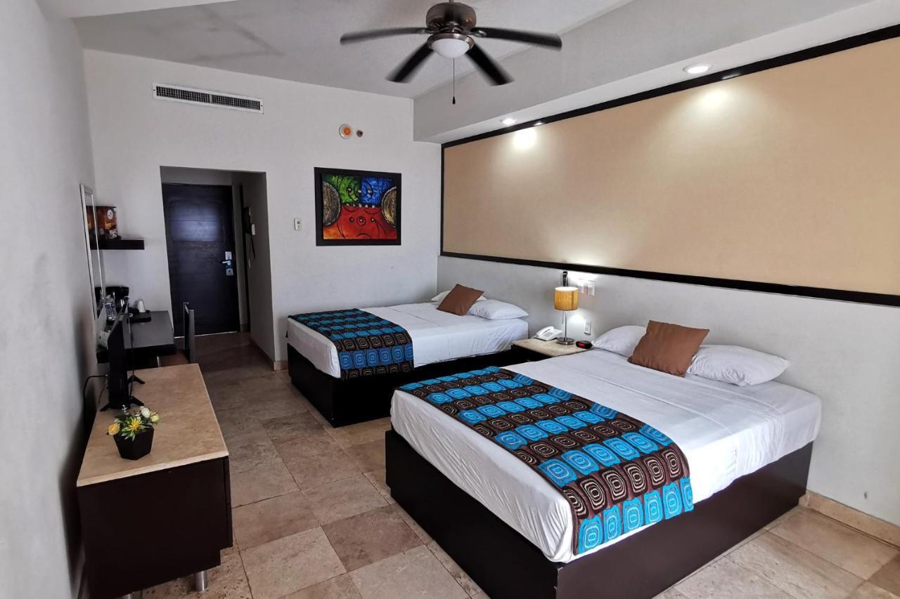 Coral Island Beach View Hotel Mazatlán Exterior foto